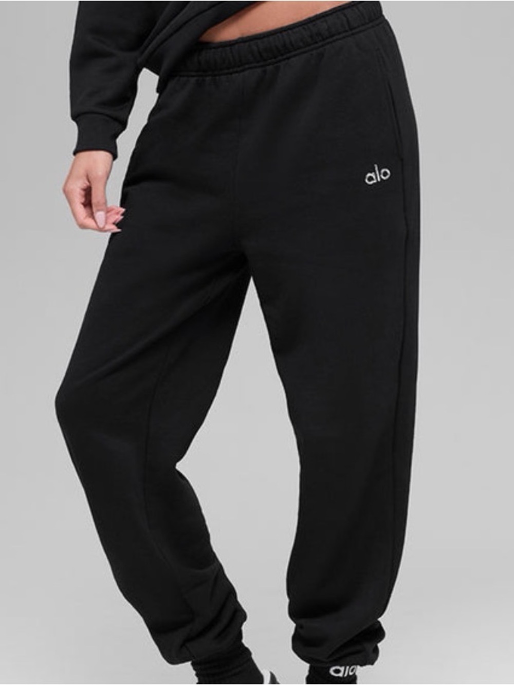 ALO Yoga Black Men's Jogger Sweatpants